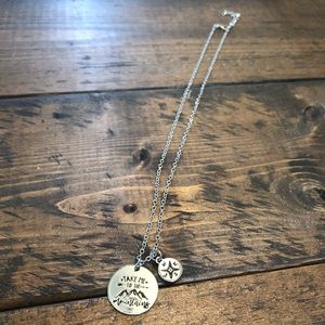 Take me to the mountains 🏔 Necklace Adjustable
